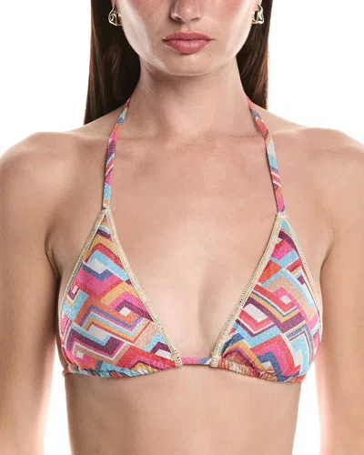 Becca By Rebecca Virtue Las Palmas Triangle Top In Multi