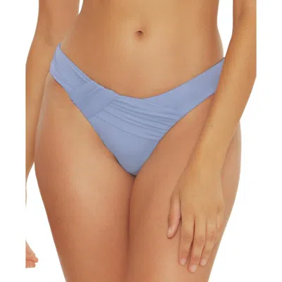 Becca By Rebecca Virtue Milani Hipster Womens Solid Nylon Swim Bottom Separates In Multi