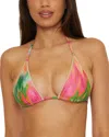 BECCA BY REBECCA VIRTUE BECCA BY REBECCA VIRTUE MIRAGE TRIANGLE BIKINI TOP