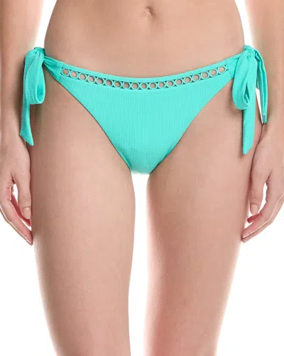 Becca By Rebecca Virtue Modern Edge Tie Side Bottom In Yellow