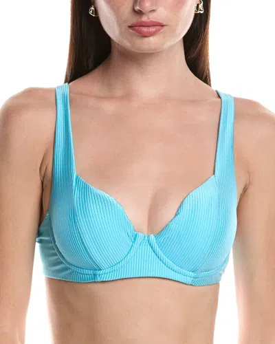 Becca By Rebecca Virtue Monte Carlo Underwire Top In Blue