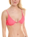 BECCA BY REBECCA VIRTUE BECCA BY REBECCA VIRTUE MOON RIDGE UNDERWIRE BIKINI TOP