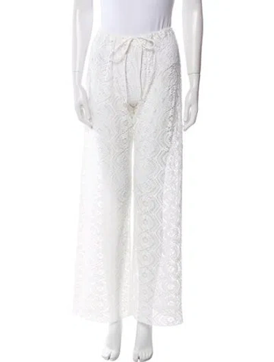 Pre-owned Becca By Rebecca Virtue Nylon Pajamas In White