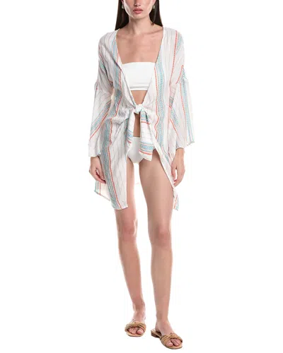 Becca By Rebecca Virtue Radiance V-neck Tunic In Multi