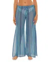 Becca By Rebecca Virtue Seaside Crochet Swim Cover-up Pants