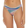 Becca By Rebecca Virtue Sound Waves Adela Hipster Bikini Bottom In Multi