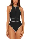 Becca By Rebecca Virtue Sport Mode One Piece Swimsuit