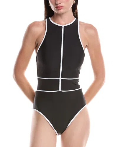 Becca By Rebecca Virtue Sport Mode One-piece In Black