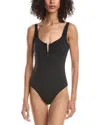 Becca By Rebecca Virtue Color Code V-wire One-piece In Black