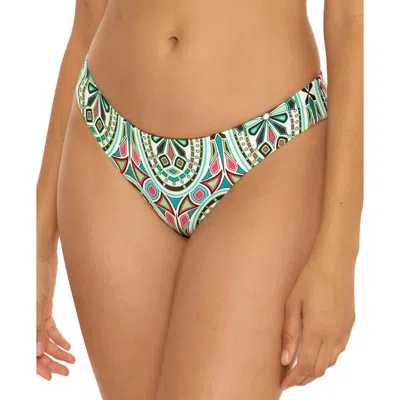 Becca By Rebecca Virtue Womens Printed Hipster Swim Bottom Separates In Multi