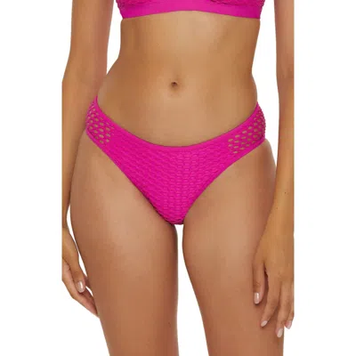 Becca Castaway Hipster Bikini Bottoms In Azalea