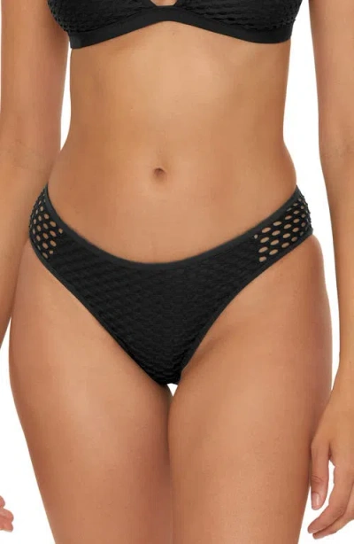 Becca Castaway Hipster Bikini Bottoms In Black