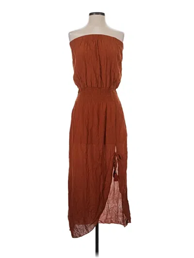 Pre-owned Becca Casual Dress In Brown
