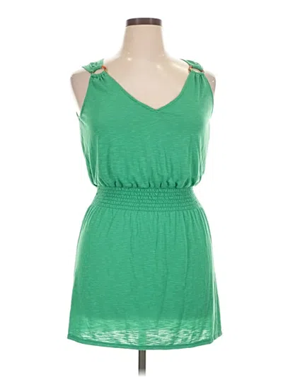 Pre-owned Becca Casual Dress In Green
