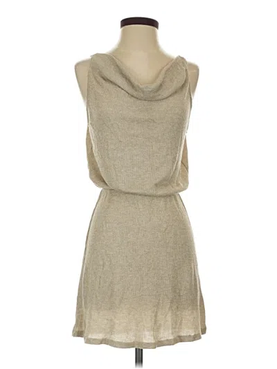 Pre-owned Becca Casual Dress In Tan