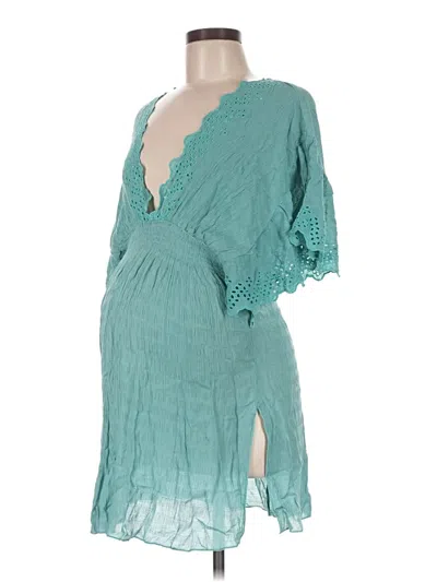 Pre-owned Becca Casual Dress In Teal