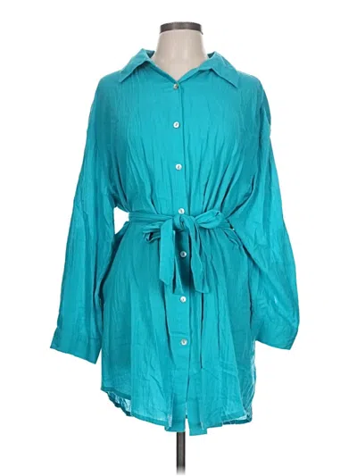 Pre-owned Becca Casual Dress In Teal