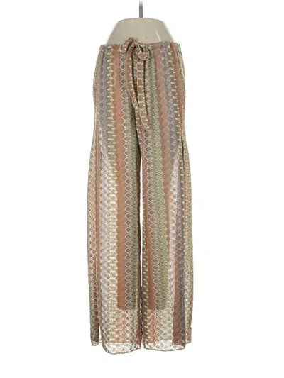 Pre-owned Becca Casual Pants In Gold