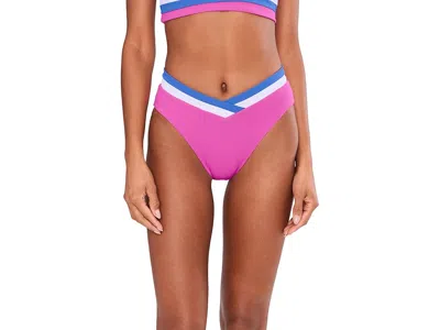 Becca Coast Line Elise Rib French Cut Bottoms In Multi