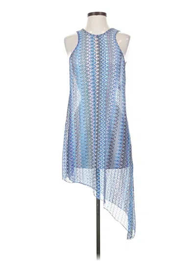 Pre-owned Becca Cocktail Dress In Blue