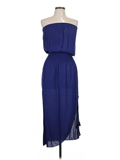 Pre-owned Becca Cocktail Dress In Blue