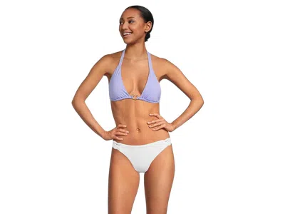 Becca Colette Scalloped Crochet Tab American Fit Bottom In White
