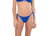 Becca Color Code Demi Basic Tie Side Bottoms In Blue