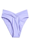 Becca Color Code High Waist Bikini Bottoms In Bellflower