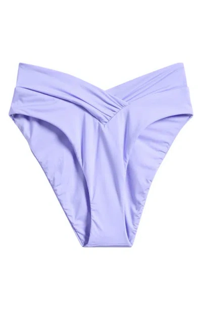 Becca Color Code High Waist Bikini Bottoms In Bellflower