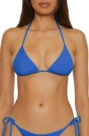 Becca 'color Code' Triangle Bikini Top In Blue
