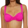 Becca Color Code Underwire Bikini Top In Pink