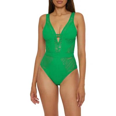 BECCA BECCA COLOR PLAY ONE-PIECE SWIMSUIT