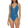 Becca Color Play One-piece Swimsuit In Lagoon