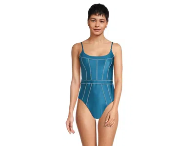 Becca Color Sheen Makenna Corest One Piece In Blue