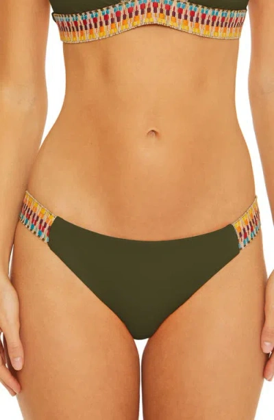 Becca Delilah Bikini Bottoms In Bay Leaf