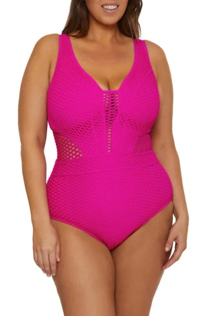 Becca Etc . Castaway One-piece Swimsuit Plus)