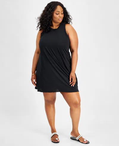 becca beach date cover up dress Becca Women's Beach To BBQ Cover-Up Dress - Black main image 1