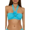 Becca Garden Eden Multifit Bikini Top In Pool