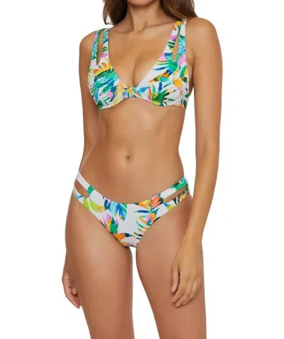 Becca Hipster Bikini Bottom In Isla Verde In Multi