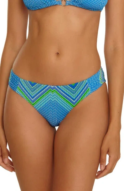 Becca Hipster Bikini Bottoms In Blue