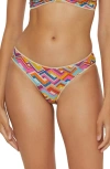 Becca Las Palmas Adela Bikini Bottoms In Multi