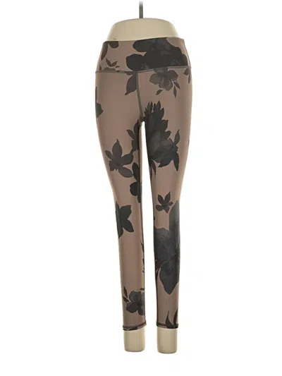 Pre-owned Becca Leggings In Brown