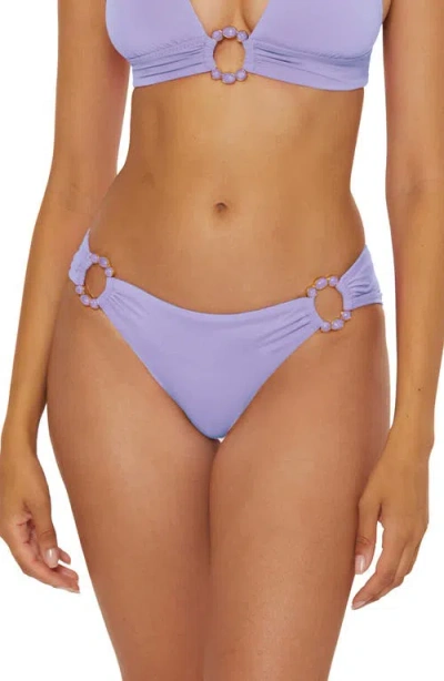 Becca Marble Canyon Ring Hipster Bikini Bottoms In Purple