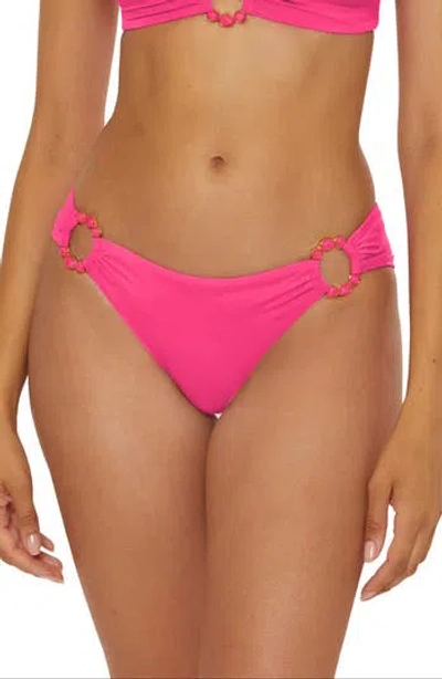 Becca Marble Canyon Ring Hipster Bikini Bottoms In Pink