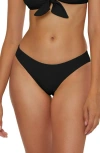 Becca Modern Edge Hipster Bikini Bottoms In Black