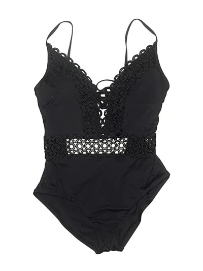 Pre-owned Becca One Piece Swimsuit In Black