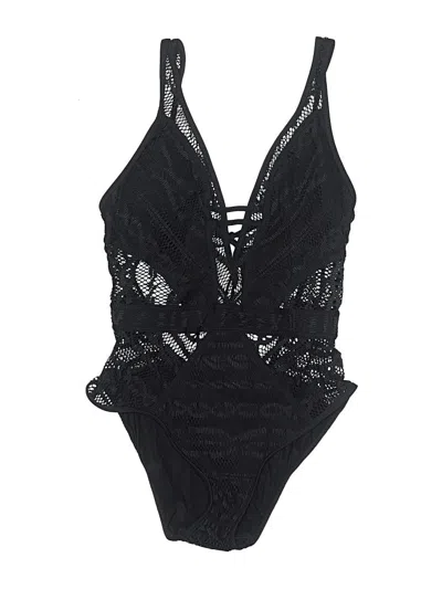 Pre-owned Becca One Piece Swimsuit In Black