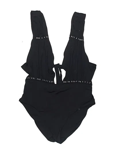 Pre-owned Becca One Piece Swimsuit In Black