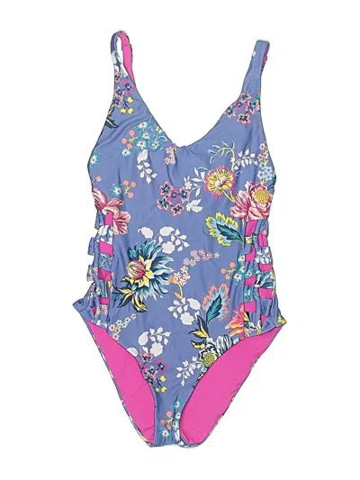Pre-owned Becca One Piece Swimsuit In Blue