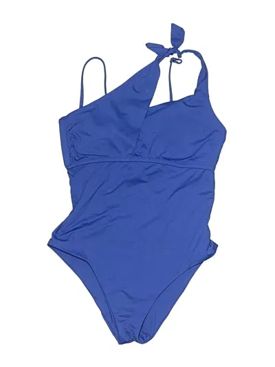 Pre-owned Becca One Piece Swimsuit In Blue